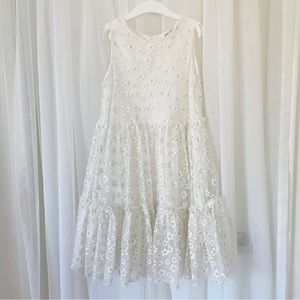 H&M floral printed tiered girl dress